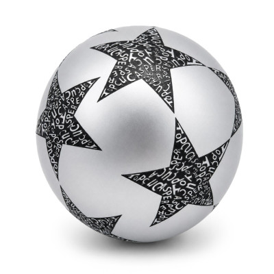Дитячий гумовий мяч Зірка RB20302(Silver) 60 грам діаметр 18 см