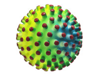 Дитячий шипастий мяч RB26524(Red-2) гума 90 грам