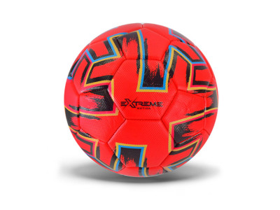 Мяч футбольний FB2488(Red) розмір №5 PVC 320 грам
