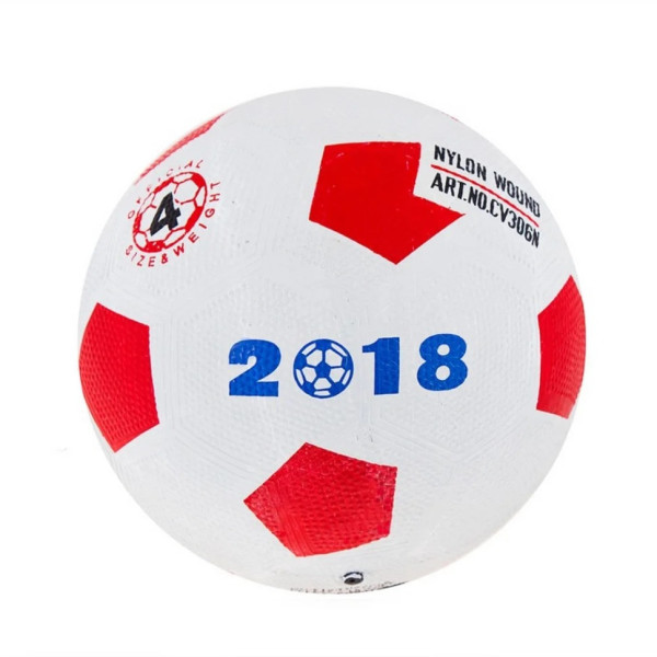 М'яч футбольний гумовий Rnx Gym NE-F-RR, № 4 М'яч футбольний гумовий Rnx Gym NE-F-RR, № 4