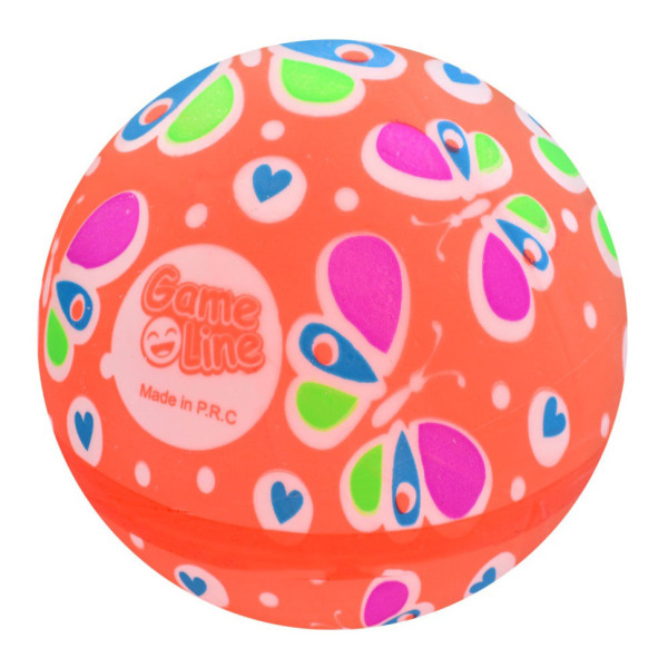 М'яч дитячий "Метелик" MS 4136(Orange) розмір 9 дюймів М'яч дитячий "Метелик" MS 4136(Orange) розмір 9 дюймів