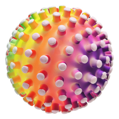 Дитячий шипастий мяч RB26524(White-1) гума 90 грам