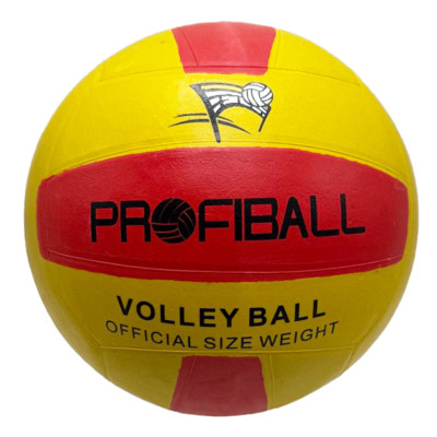 М'яч волейбольний "Profiball" VA 0016(Red-Yellow) розмір №5 М'яч волейбольний "Profiball" VA 0016(Red-Yellow) розмір №5