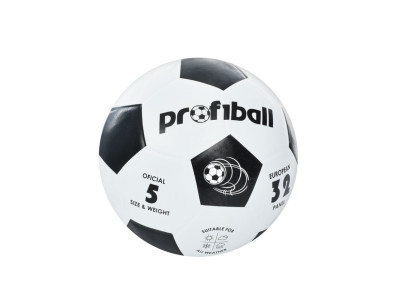 Футбольний мяч "Profiball" VA 0014-1(Black) розмір № 5 гума Футбольний мяч "Profiball" VA 0014-1(Black) розмір № 5 гума