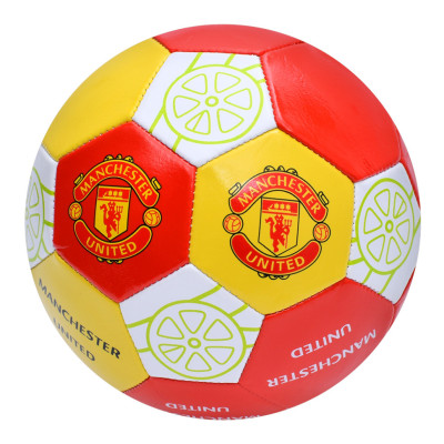 Мяч футбольний EN 3311(Red-2) 213 см ПВХ розмір 5 260-280 грам