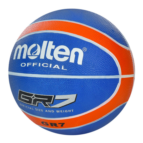 М'яч баскетбольний MS 3456(Blue) діаметр 253 см розмір 7 гума 540-560 г 12 панелей