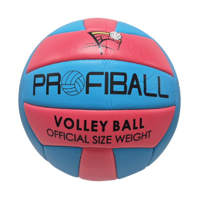 Мяч волейбольний EV-3159(Blue-Red) діаметр 207 см 18 панелей 260-280 г