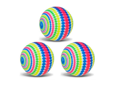 Дитячий яскравий Гумовий мяч RB26527-13 різнокольоровий 26 грам 7 см