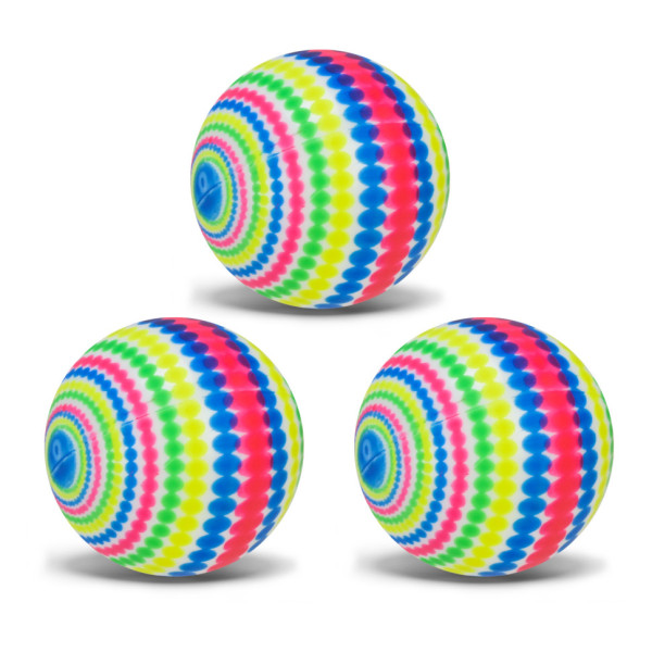 Дитячий яскравий Гумовий мяч RB26527-13 різнокольоровий 26 грам 7 см