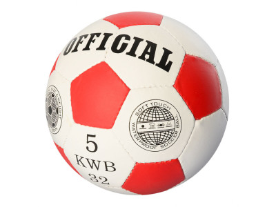 Мяч футбольний OFFICIAL 2500-203 розмір 5 Червоний