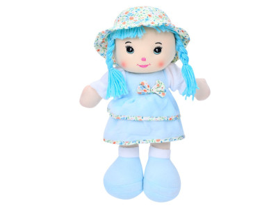 Дитяча іграшкова Лялька F23714 мяконабивна 33 см Синій
