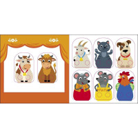 Дитяча книжечка "Театр у кишені: Колосок" Ранок 1719001