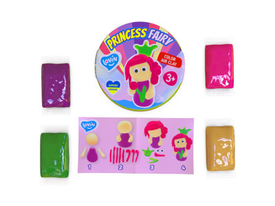 Набір для ліплення із повітряним пластиліном Princess Fairy ТМ Lovin 70138 PrincessW