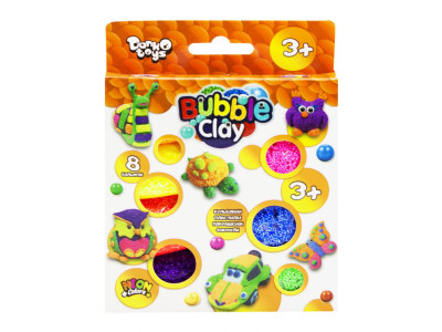 Набір для творчості "Bubble Clay" BBC-04-01U 8 кольорів