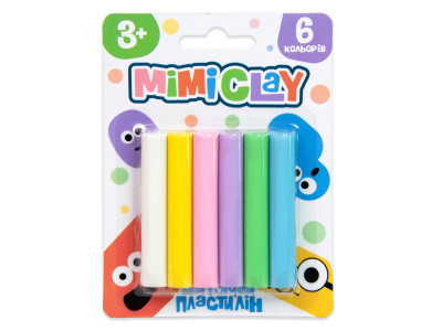 Набір для творчості "Mimi clay" 30425 6 кольорів