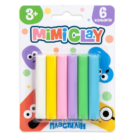 Набір для творчості "Mimi clay" 30425 6 кольорів