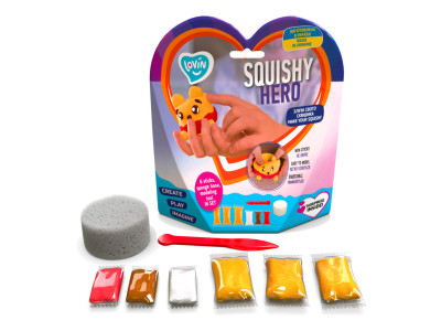 Набір для ліплення з повітряним пластиліном Squishy Squiny Pooh ТМ Lovin 70128