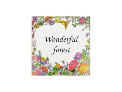 Розмальовка антистрес "Wonderful forest" COLOR-IT GDM-016 12 аркушів Розмальовка антистрес "Wonderful forest" COLOR-IT GDM-016 12 аркушів