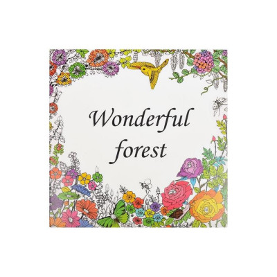 Розмальовка антистрес "Wonderful forest" COLOR-IT GDM-016 12 аркушів