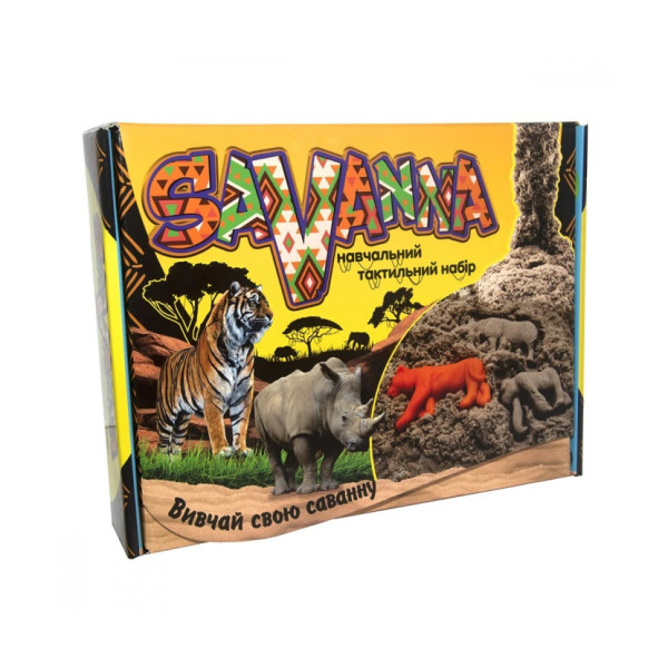 Набір для творчості "Savanna" Strateg 51204 8 формочок Набір для творчості "Savanna" Strateg 51204 8 формочок