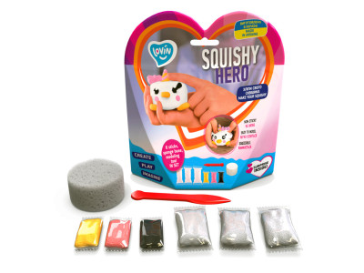 Набір для ліплення з повітряним пластиліном Squishy Teency-Weensy ТМ Lovin 70129