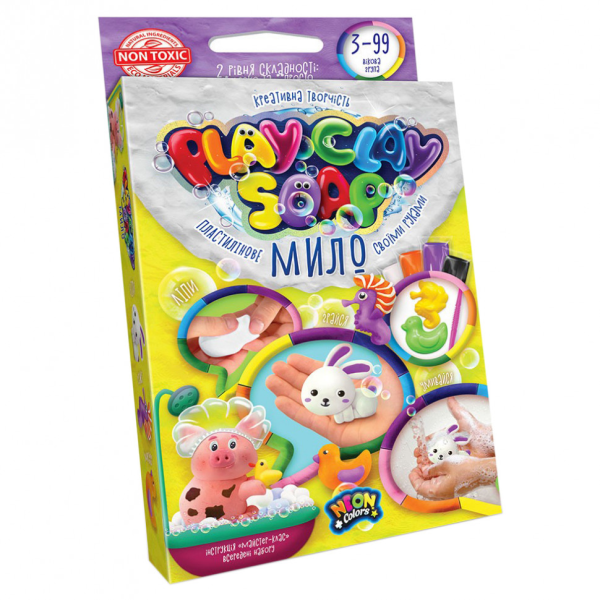 Набір креативної творчості "Пластилінове мило" Play Clay Soap PCS-02 маленький Зайчик Набір креативної творчості "Пластилінове мило" Play Clay Soap PCS-02 маленький Зайчик
