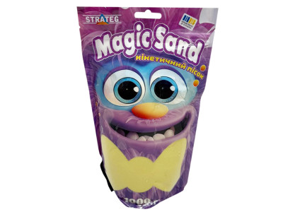 Креативна творчість "Кінетичний пісок Magic sand" 39404-5 жовтий 1 кг Креативна творчість "Кінетичний пісок Magic sand" 39404-5 жовтий 1 кг