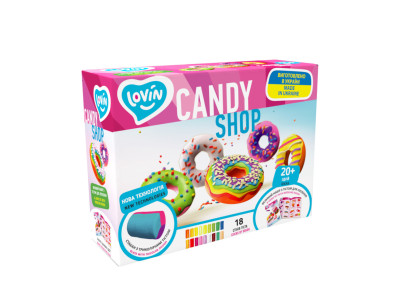 Набір тіста для ліплення "Candy Shop" TM Lovin 41192