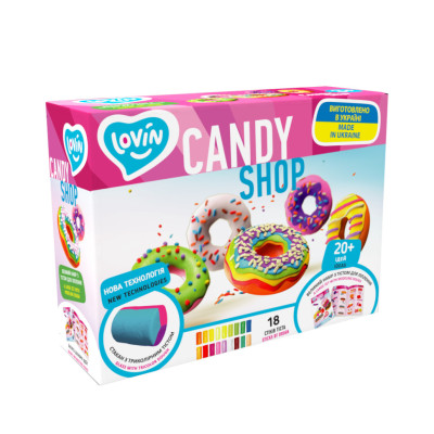 Набір тіста для ліплення "Candy Shop" TM Lovin 41192