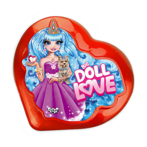 Набір творчої творчості "Big Doll Love" BDL-01-01 Червоний Набір творчої творчості "Big Doll Love" BDL-01-01 Червоний