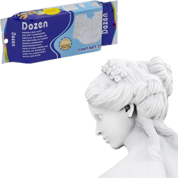 Пластилін для моделювання "Dozen" W250 білий 250 грам