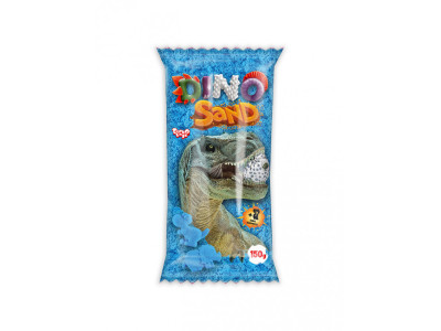 Набір для творчості "Кінетичний пісок "Dino Sand" DS-01-01 150 г Синій Набір для творчості "Кінетичний пісок "Dino Sand" DS-01-01 150 г Синій