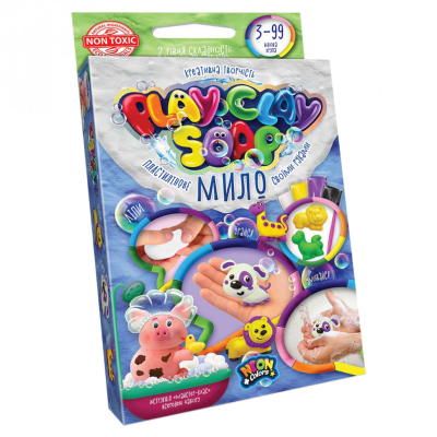 Набір креативної творчості "Пластилінове мило" Play Clay Soap PCS-02 маленький Щеня