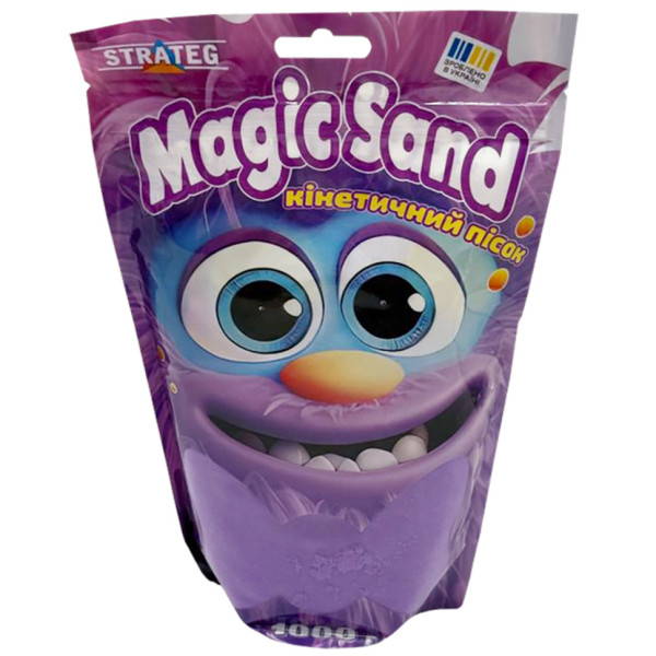 Креативна творчість "Кінетичний пісок Magic sand" 39404-4 фіолетовий 1 кг Креативна творчість "Кінетичний пісок Magic sand" 39404-4 фіолетовий 1 кг