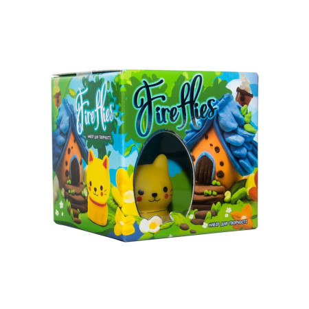 Набір для творчості "Fireflies - кошеня" 30411 світильник маса для ліплення