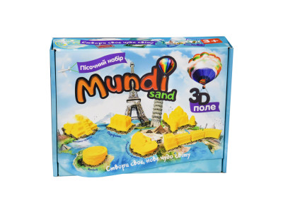 Набір для творчості "Mundi sand" Strateg 39000 9 формочок
