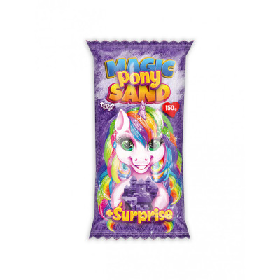 Набір для творчості "Кінетичний пісок "Magic Pony Sand" MPS-01-01 150 г Фіолетовий