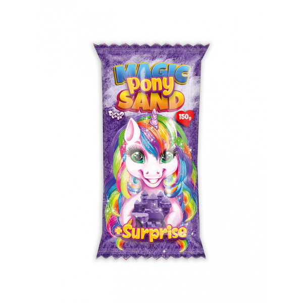 Набір для творчості "Кінетичний пісок "Magic Pony Sand" MPS-01-01 150 г Фіолетовий Набір для творчості "Кінетичний пісок "Magic Pony Sand" MPS-01-01 150 г Фіолетовий