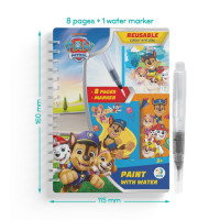 Дитяча водна розмальовка "Вихідні" 200629 8 сторінок