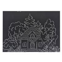 Скретчбук "Космос" 20-8807-WH-2 на спіралі 10 аркушів 14х20 см