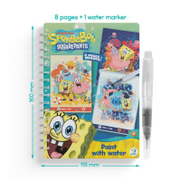 Дитяча водна розмальовка "Bob" 200642 8 сторінок Дитяча водна розмальовка "Bob" 200642 8 сторінок