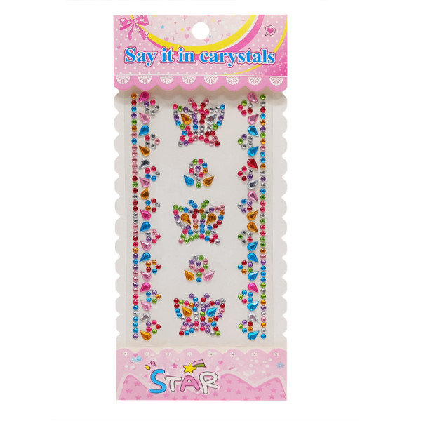 Наклейки декоративні XY-005-13 для авто ноутбуків телефонів