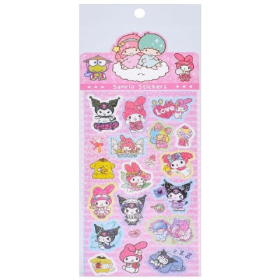 Декоративні наклейки "Sanrio Stickers" SZ240906-15 з блискітками