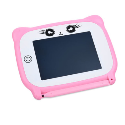 Дитячий розвиваючий LCD планшет для малювання KS666-1(Pink) 44 дюйми на батарейці