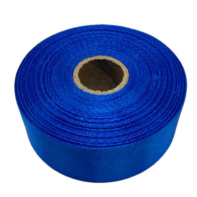 Атласна стрічка для рукоділля АБ-515 5 см x 23 м Електрик