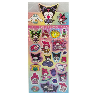 Декоративні наклейки "Sanrio Stickers" SZ240906-16 з блискітками Декоративні наклейки "Sanrio Stickers" SZ240906-16 з блискітками