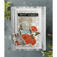 Набір для створення вітальних листівок "Трояндові мрії" FDGCK-042 6 шт