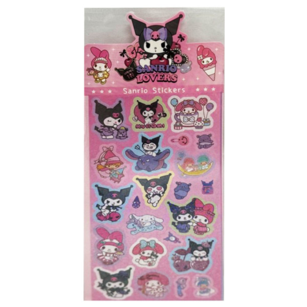 Декоративні наклейки "Sanrio Stickers" SZ240906-18 з блискітками