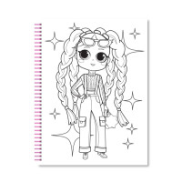 Дитяча розмальовка з олівцями "Coloring fun" НТ-39-01 24 аркуши