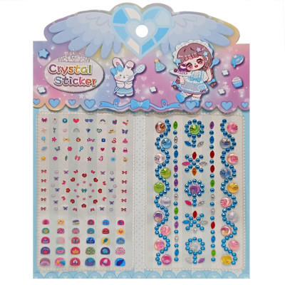 Наклейки декоративні XY-008-1(Blue) для авто ноутбуків телефонів